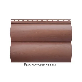 Блок Хаус Альта Профиль ВН-03 Красно-коричневый двухпереломный (Малый)